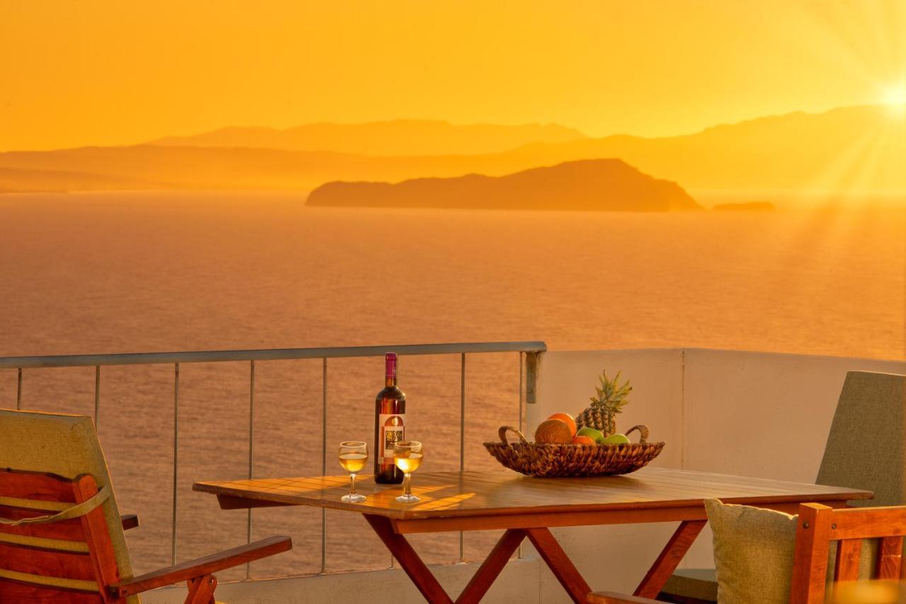 Sunset Home With Sea View Chania  Exteriér fotografie